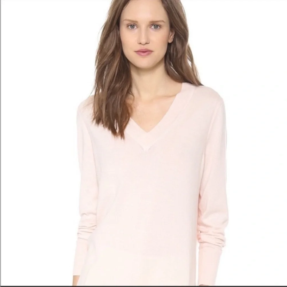 DUSTY rose Rag & bone lightweight sweater size small pink - Picture 6 of 6